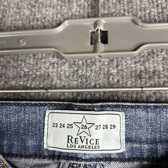 Revice Venus Flare Star Jeans Womens Size 26 - Picture 3 of 9